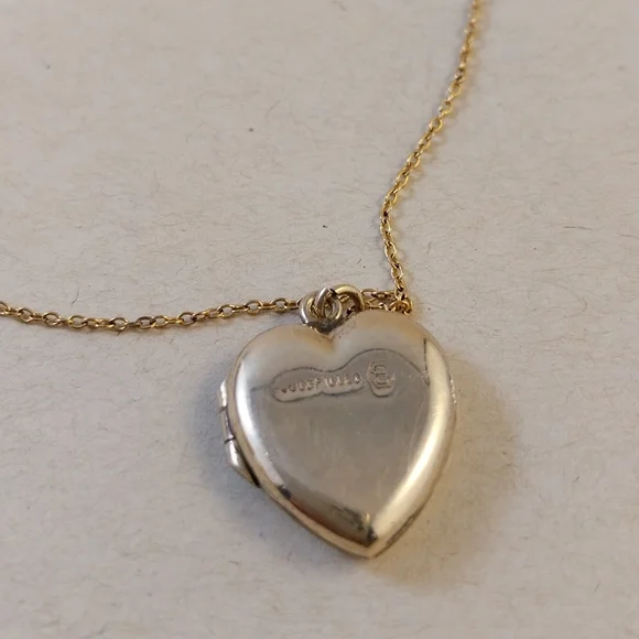 Birks Gold Filled Floral Heart Necklace - Picture 10 of 14